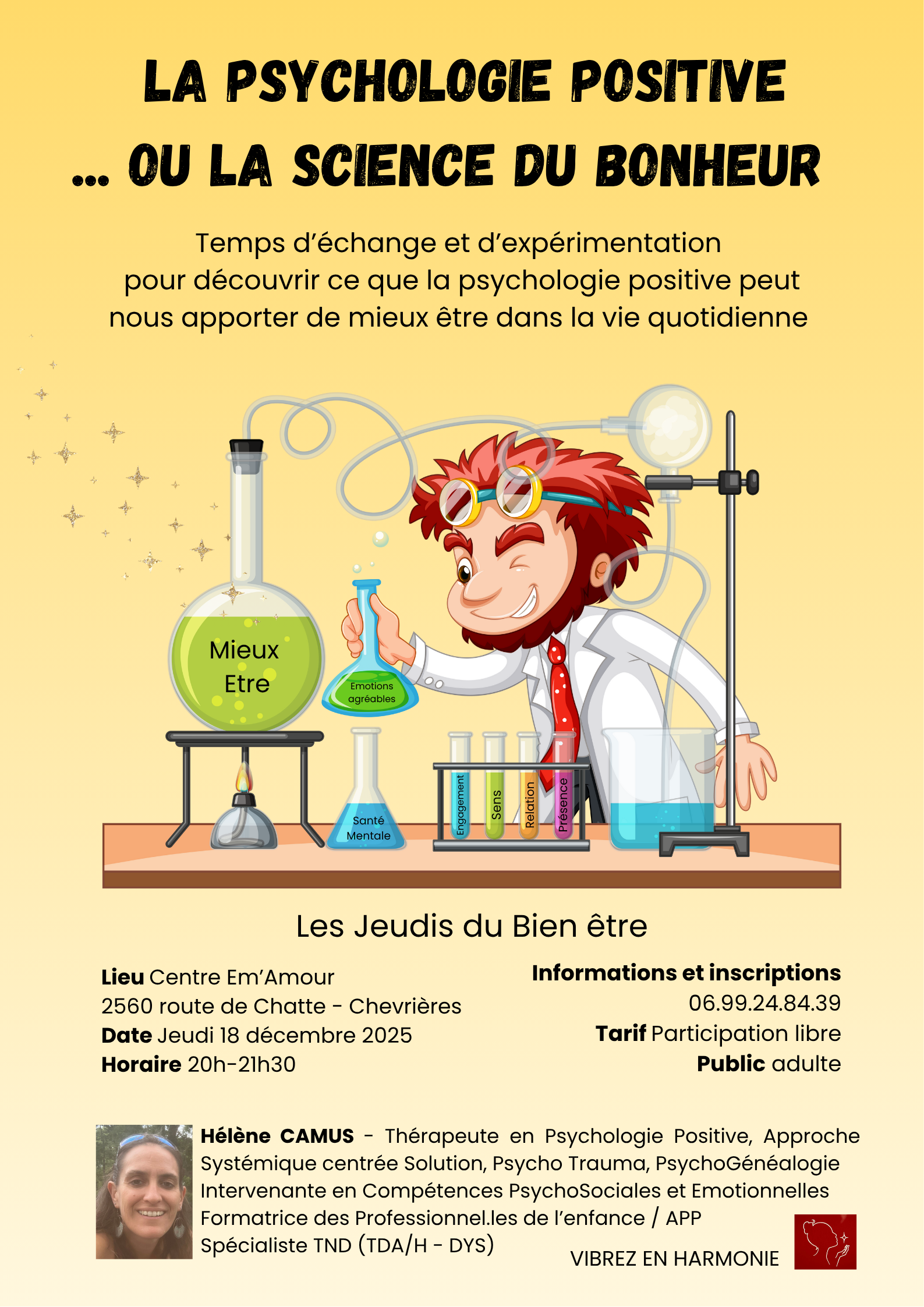 La psychologie positive … ou la science du bonheur